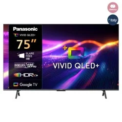 تلفزيون باناسونيك 75 بوصة كيو ليد الترا اتش دي 4K يعمل بنظام جوجل تي في